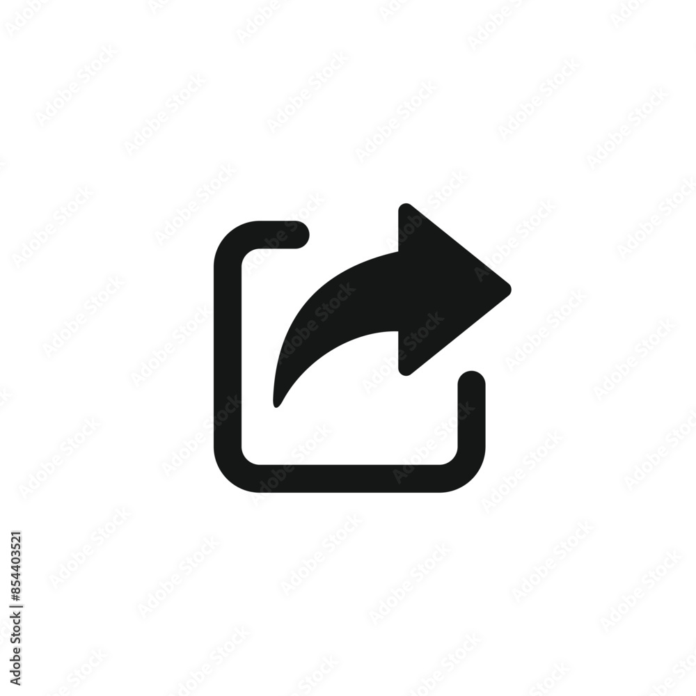 Share icon vector. EPS 10 editable vector Share icon vector. EPS 10 editable vector