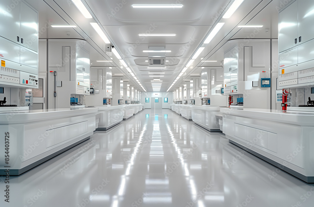 White science laboratory office space White science laboratory office space