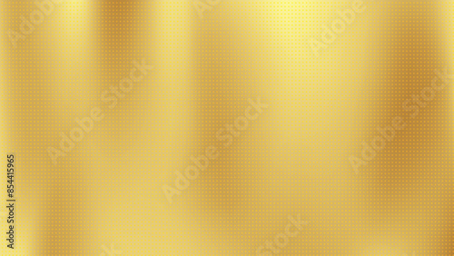 Abstract gold gradient background with halftone effect, pixel art. Vector illustration.