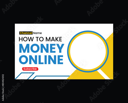 Editable thumbnail template