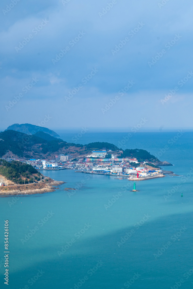 Fototapeta premium 제주,추자도,올레길,섬,풍경