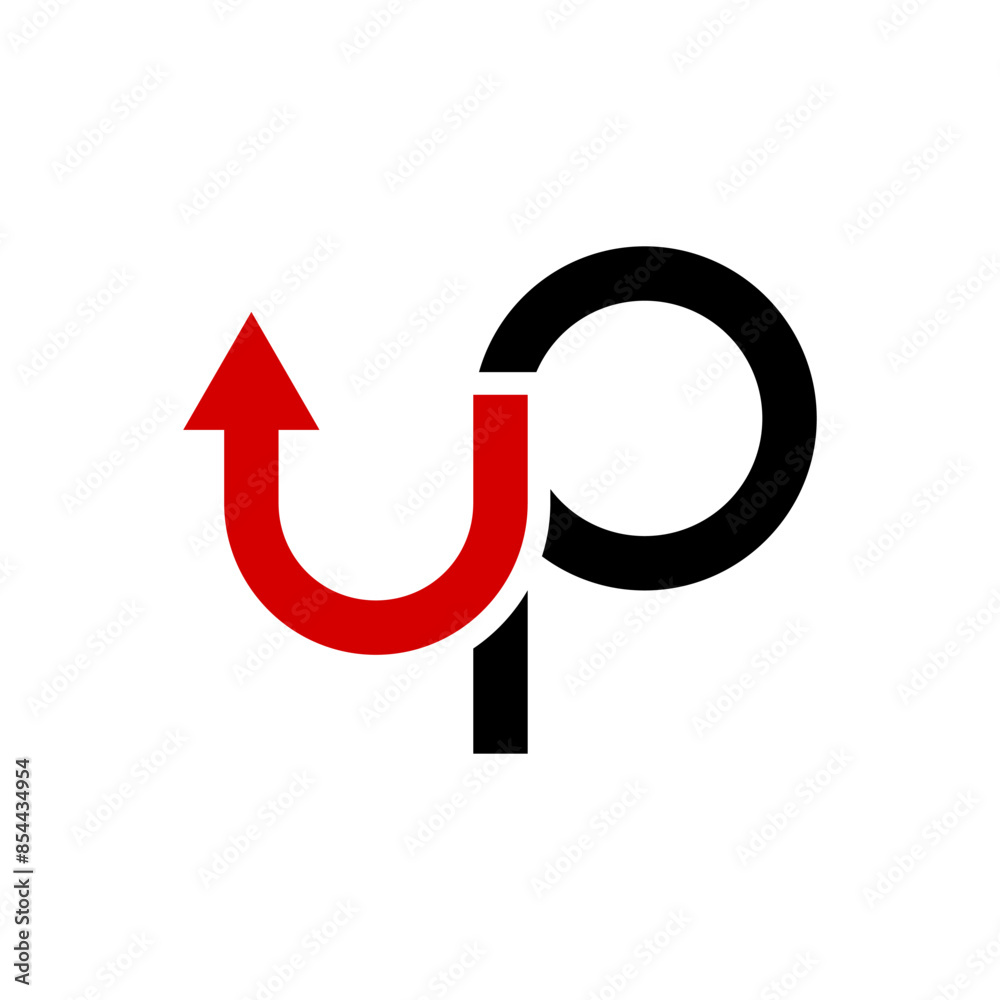 Level up design template illustration