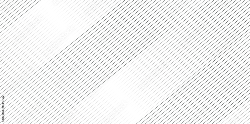 Fototapeta premium Vector parallel square Seamless geometric pattern black and white ribbed striped diagonal line pattern as gradient background. modern simple vector design, elegant modern black line background.