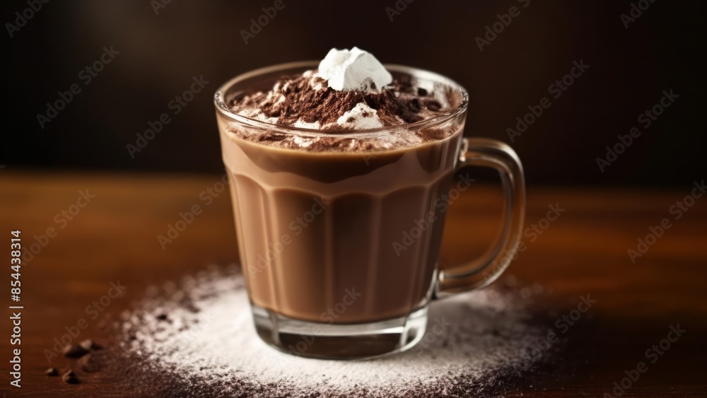 Indulgence in a glass Chocolate delight with a sprinkle of whimsy Indulgence in a glass Chocolate delight with a sprinkle of whimsy