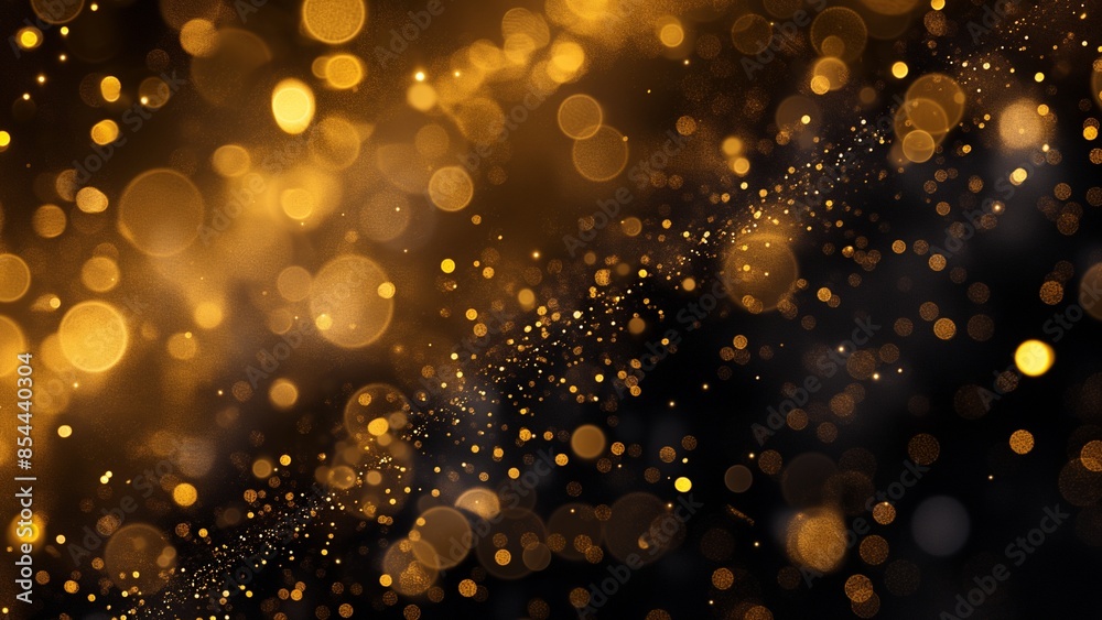 Abstract gold bokeh background Abstract gold bokeh background