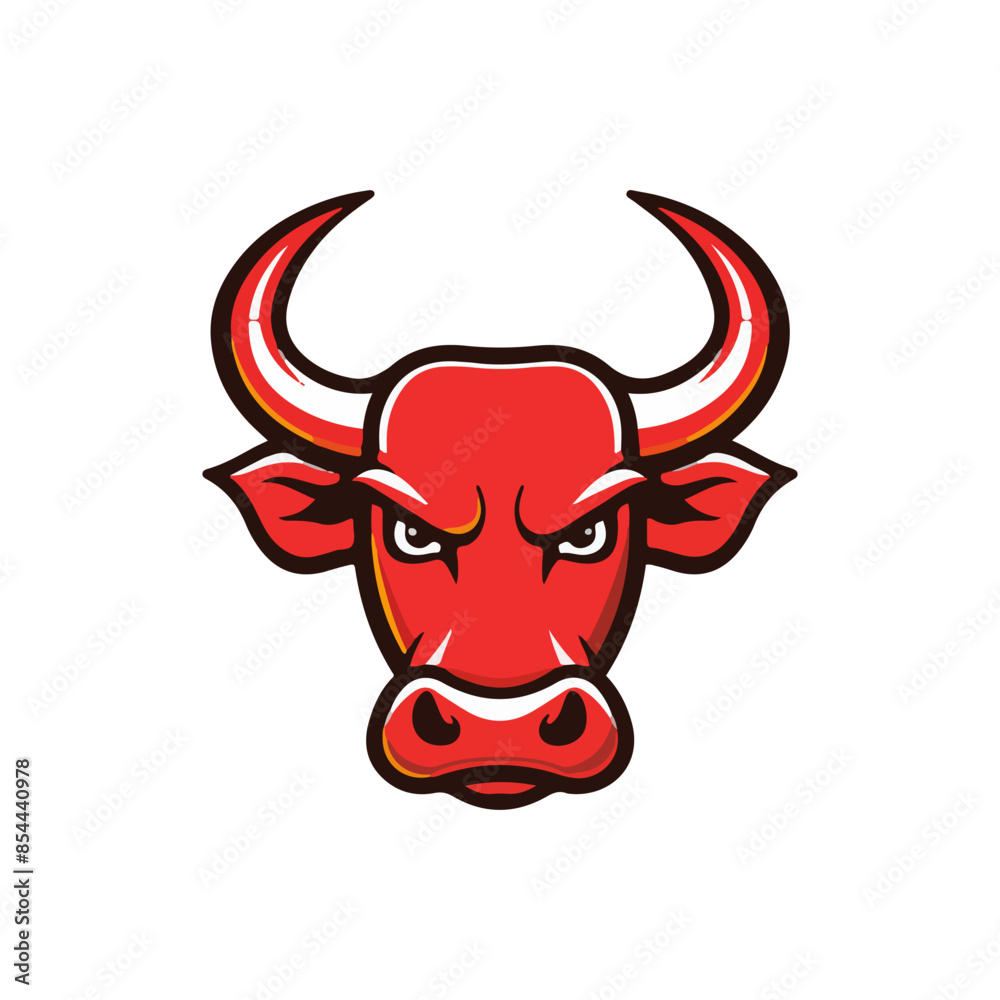 bull with horns bull with horns