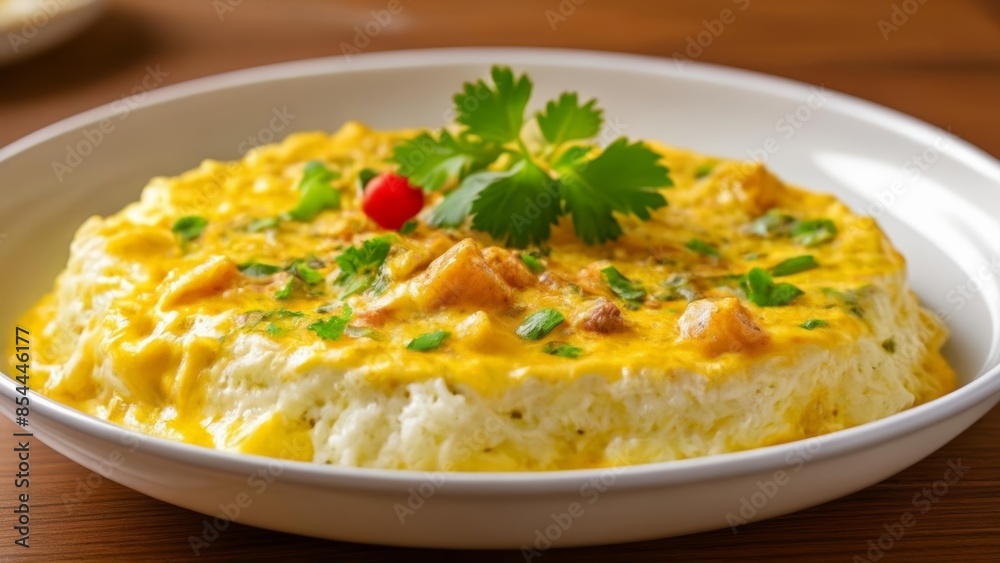 Deliciously creamy rice dish with a hint of fresh herbs Deliciously creamy rice dish with a hint of fresh herbs