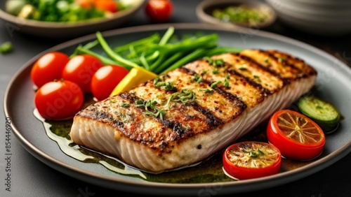  Deliciously grilled fish with vibrant accompaniments