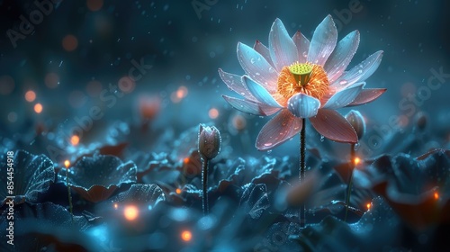Produce a serene 8K image capturing the essence of tranquility, 