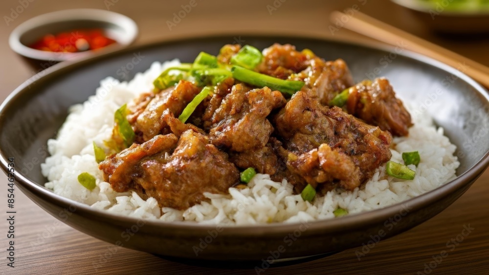 Delicious Asian cuisine ready to be savored Delicious Asian cuisine ready to be savored