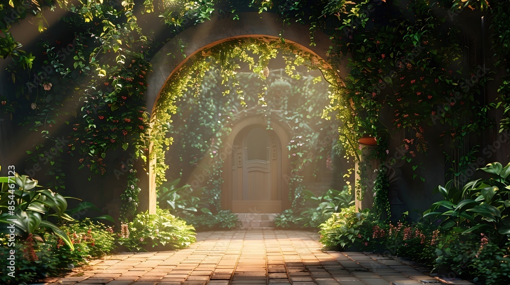 Grandiose Botanical Archway Unveils an Elite Shopping Precinct in Radiant Illumination Grandiose Botanical Archway Unveils an Elite Shopping Precinct in Radiant Illumination