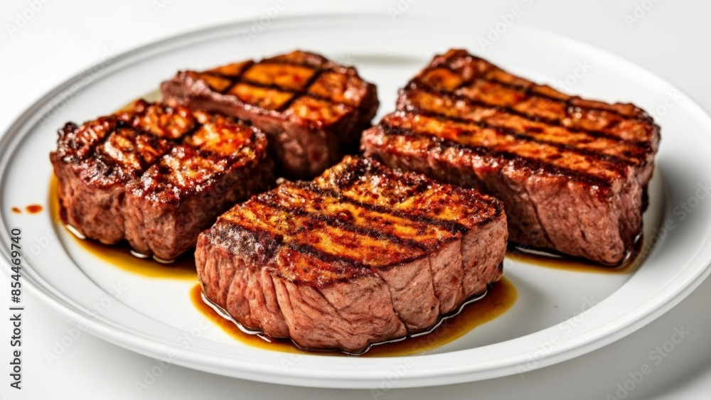 Deliciously grilled steak ready to savor Deliciously grilled steak ready to savor