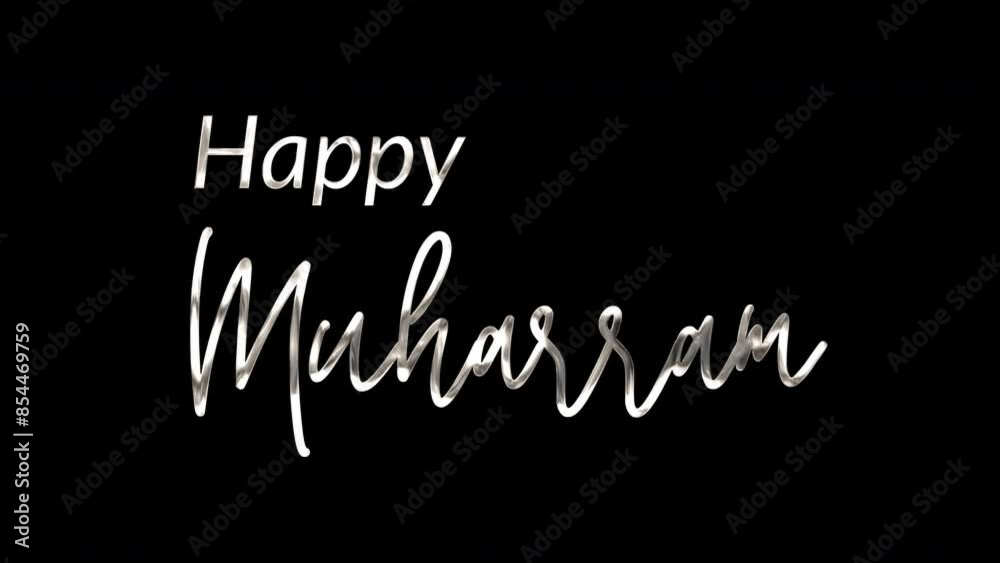Elegant 4K Happy Muharram text animation with shimmering white ink droplets forming flowing calligraphy. Glowing effect, transparent background, perfect for festive greetings and versatile use.
Elegant 4K Happy Muharram text animation with shimmering white ink droplets forming flowing calligraphy. Glowing effect, transparent background, perfect for festive greetings and versatile use.