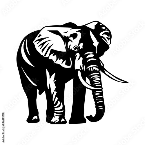 illustration of an elephant