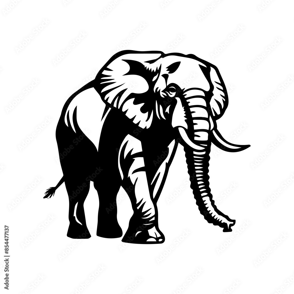 Obraz premium illustration of an elephant