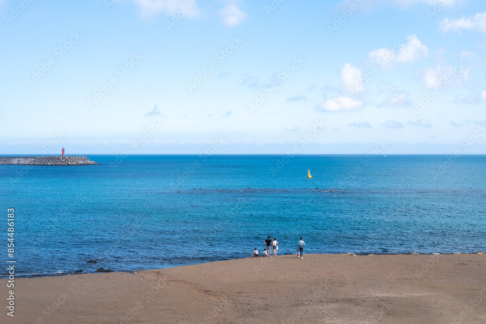 Fototapeta premium 제주도,휴가,풍경,평화로움,올레길