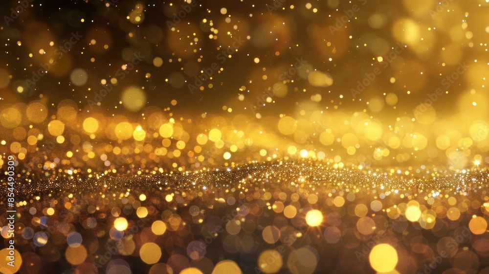 golden christmas particles and sprinkles for a holiday celebration like christmas or new year. shiny golden lights. golden christmas particles and sprinkles for a holiday celebration like christmas or new year. shiny golden lights.