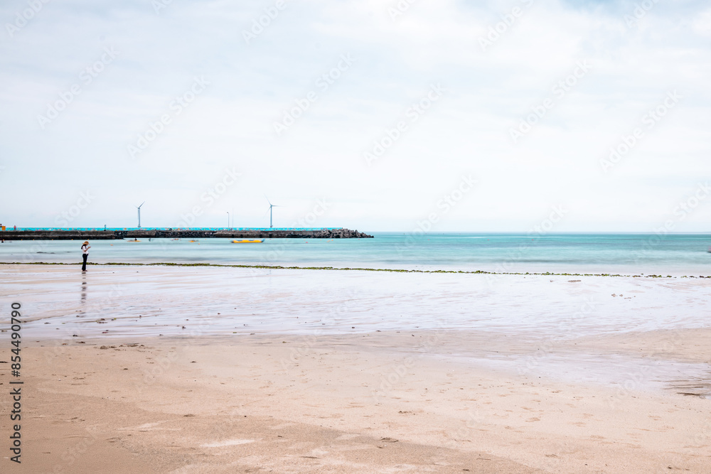 Obraz premium 제주도,휴가,풍경,평화로움,올레길