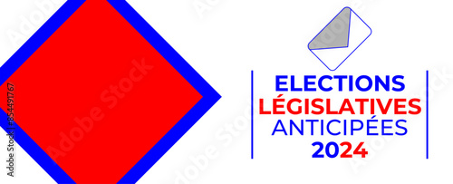Elections législatives anticipées 2024. symbolizing active participation in EU elections. European vote vector illustration Free Download Elections législatives anticipées 2024. symbolizing active participation in EU elections. European vote vector illustration - GFXLoad