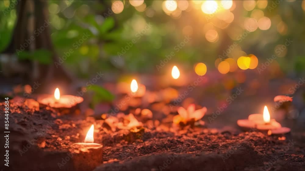 Cocoa ceremony area with heartopening medicinal properties for spiritual exploration. Concept Spiritual Healing, Ceremonial Practice, Medicinal Properties, Heart-opening Cocoa Ceremony