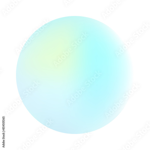 Blurred round shape soft gradient background