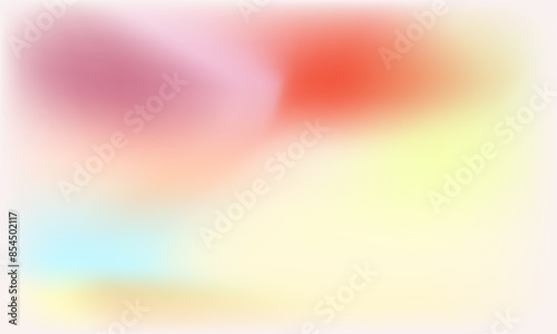 Blurred colorful background design, Gradient minimalist background