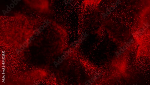 Abstract Particles Background Animation 3D