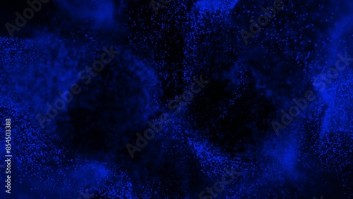Abstract Particles Background Animation 3D