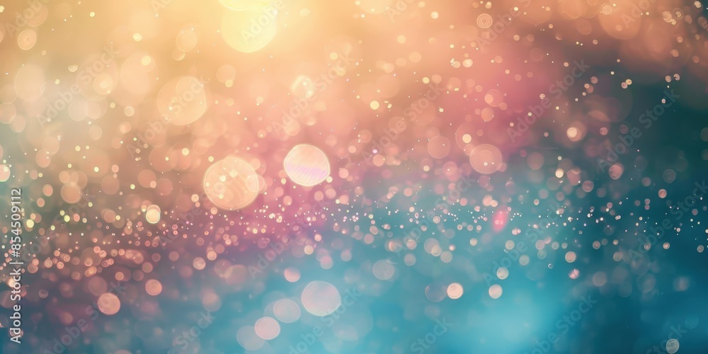Abstract Bokeh Background with Pastel Colors Abstract Bokeh Background with Pastel Colors