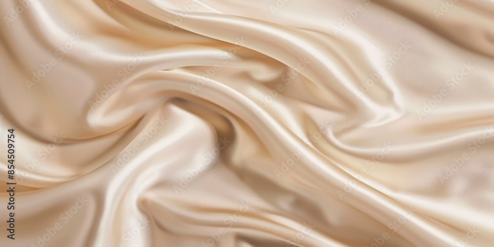 Creamy Silk Drapery Background Creamy Silk Drapery Background