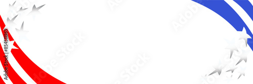Copa America football championship abstract background with stars and stripes