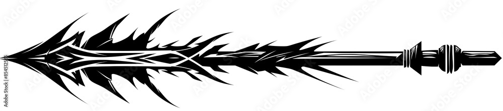 Retro Spiral Arrow Graphic in Minimalistic Gaming Style Retro Spiral Arrow Graphic in Minimalistic Gaming Style
