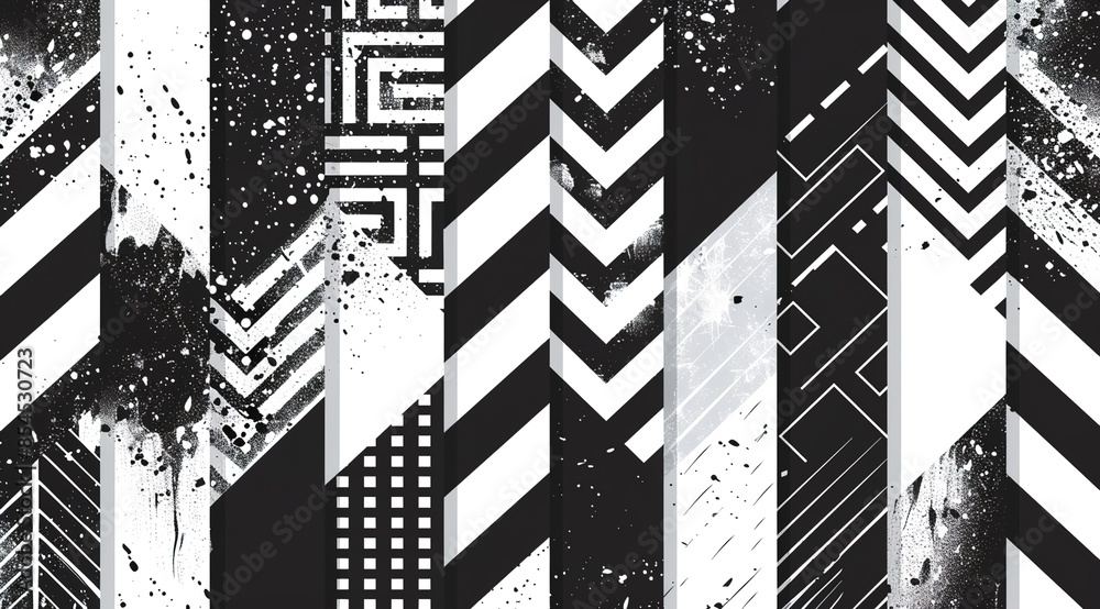 Obraz premium black and white background