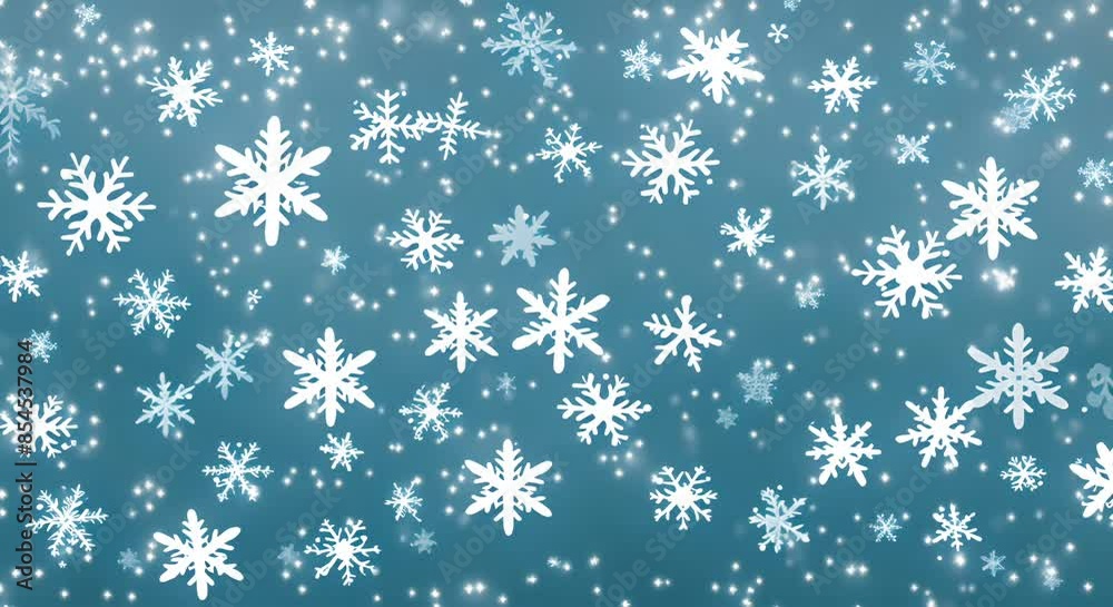 falling snow on background falling snow on background