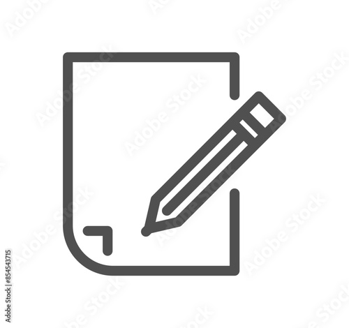 Business people related icon outline and linear vector. 