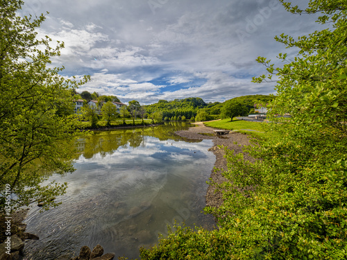 Lac de St Pee sur Nivelle View With Cloudy Sky photo