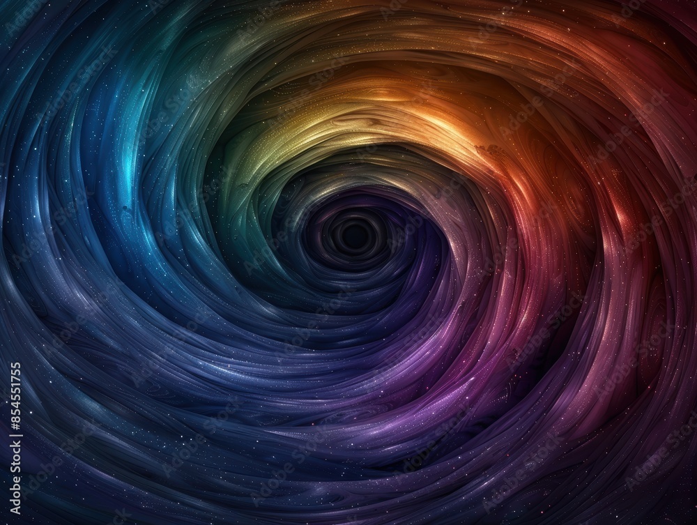 Vibrant cosmic swirl Vibrant cosmic swirl