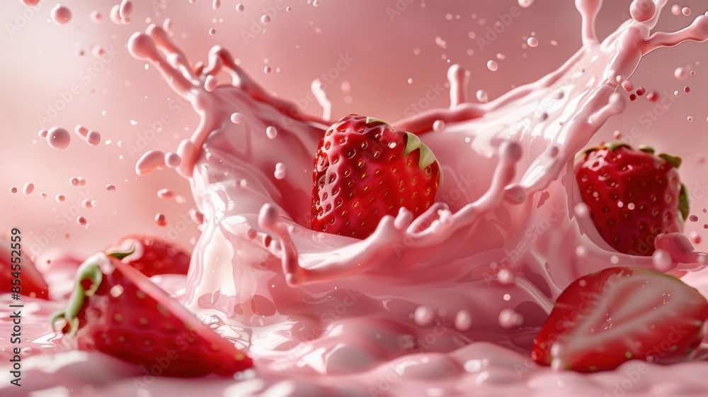 The Strawberry Milk Splash The Strawberry Milk Splash