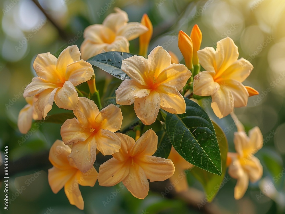Flowers, fragrant in the front yard. Flowers, fragrant in the front yard.