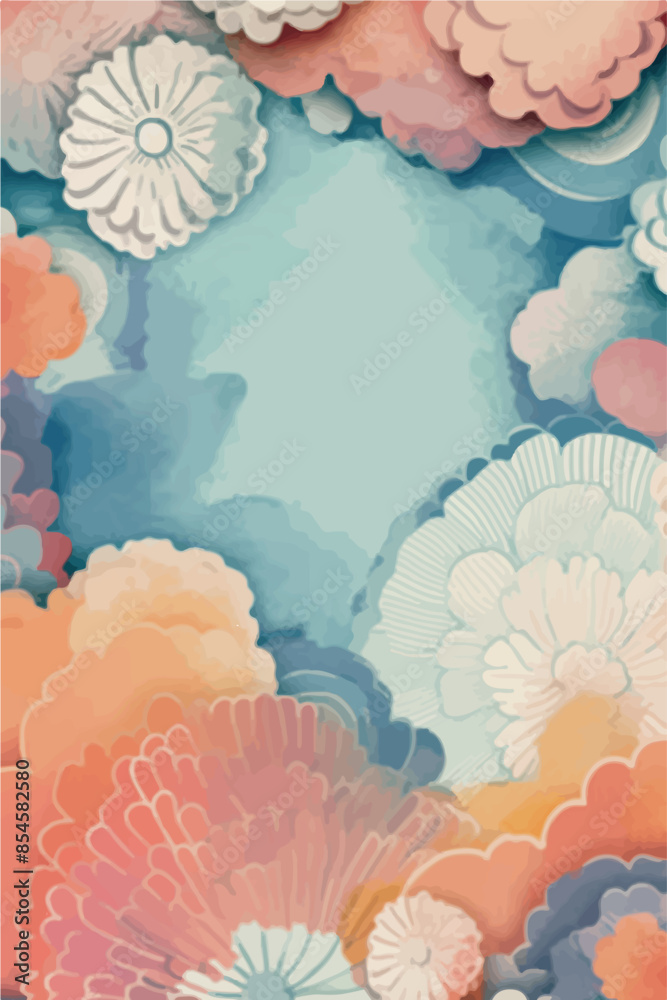 Underwater frame for text with corals and sea mushrooms. Colorful watercolor illustrations for text decoration, perfect for projects related to the sea, nature, and the underwater world. Underwater frame for text with corals and sea mushrooms. Colorful watercolor illustrations for text decoration, perfect for projects related to the sea, nature, and the underwater world.