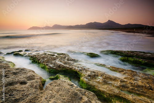 Sa Canova Beach, Son Serra de Marina. Artà. Mallorca. Spain. photo