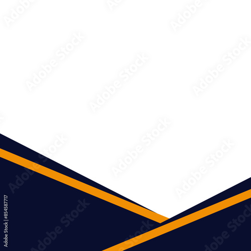 Free Download Blue and Yellow Modern Border - GFXLoad