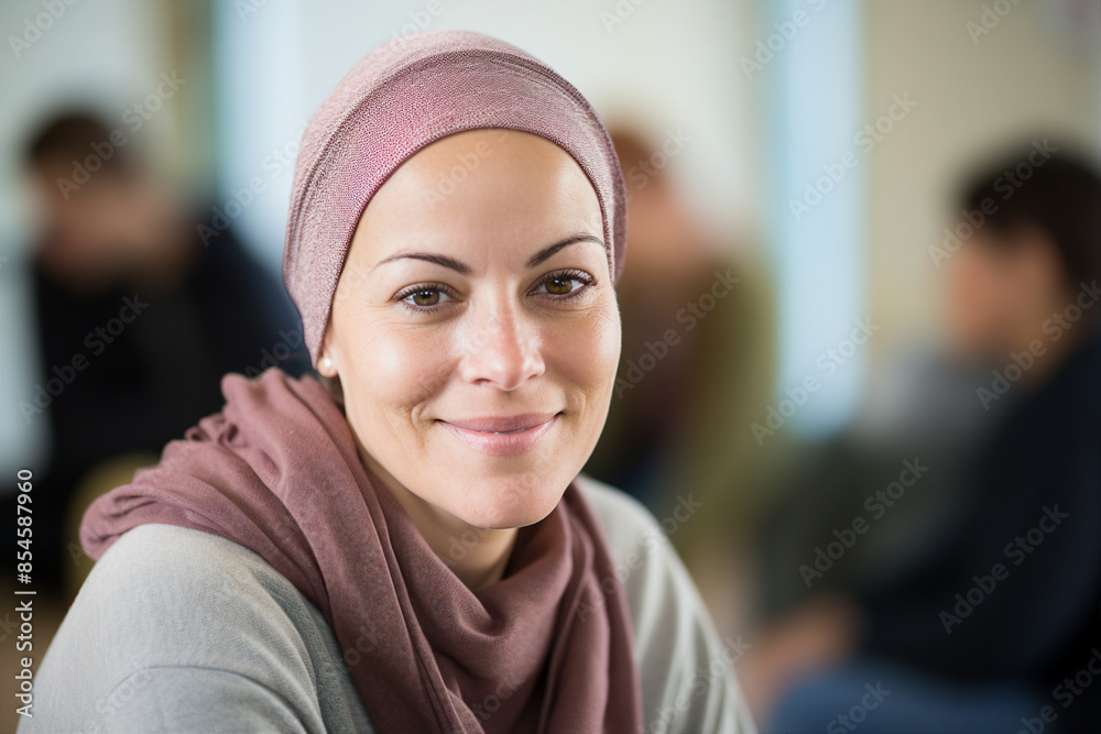 Portrait generative AI of people participating in a supportive community group session in a rehabilitation center Portrait generative AI of people participating in a supportive community group session in a rehabilitation center