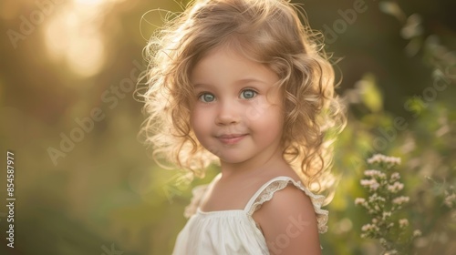 photograph of Beautiful child photo, clear front, clear back, not blurry. --ar 16:9 Job ID: 1ffa55e2-43fc-41da-aa29-b65c3dbb9cfb