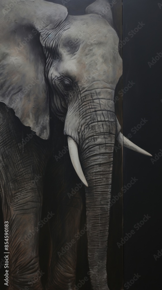 Elephant wildlife animal mammal.