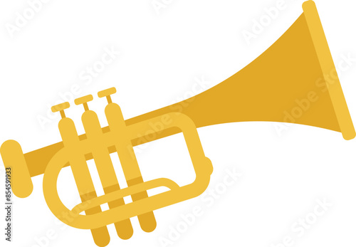 trumpet carnaval illustration
