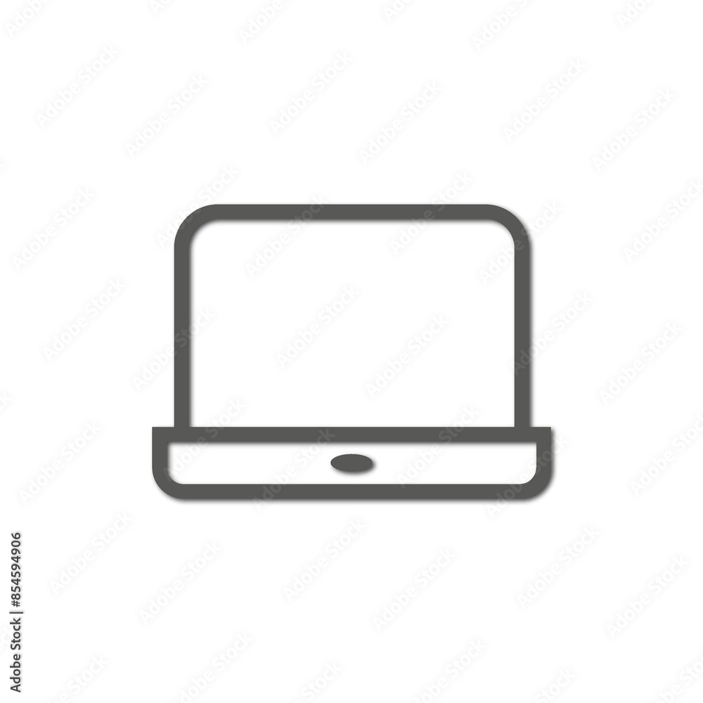 Flat illustration. Gray device on a white background. The concept of electronic devices. Suitable for social networks, icons, screensavers and as a template... Flat illustration. Gray device on a white background. The concept of electronic devices. Suitable for social networks, icons, screensavers and as a template...
