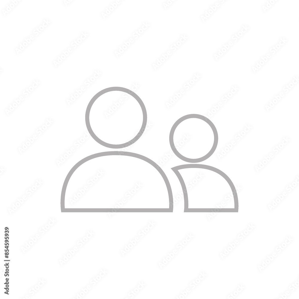 Flat illustration in grayscale. Avatar, user profile, person icon, gender neutral silhouette, profile picture. Suitable for social media profiles, icons, screensavers and as a template.. Flat illustration in grayscale. Avatar, user profile, person icon, gender neutral silhouette, profile picture. Suitable for social media profiles, icons, screensavers and as a template..