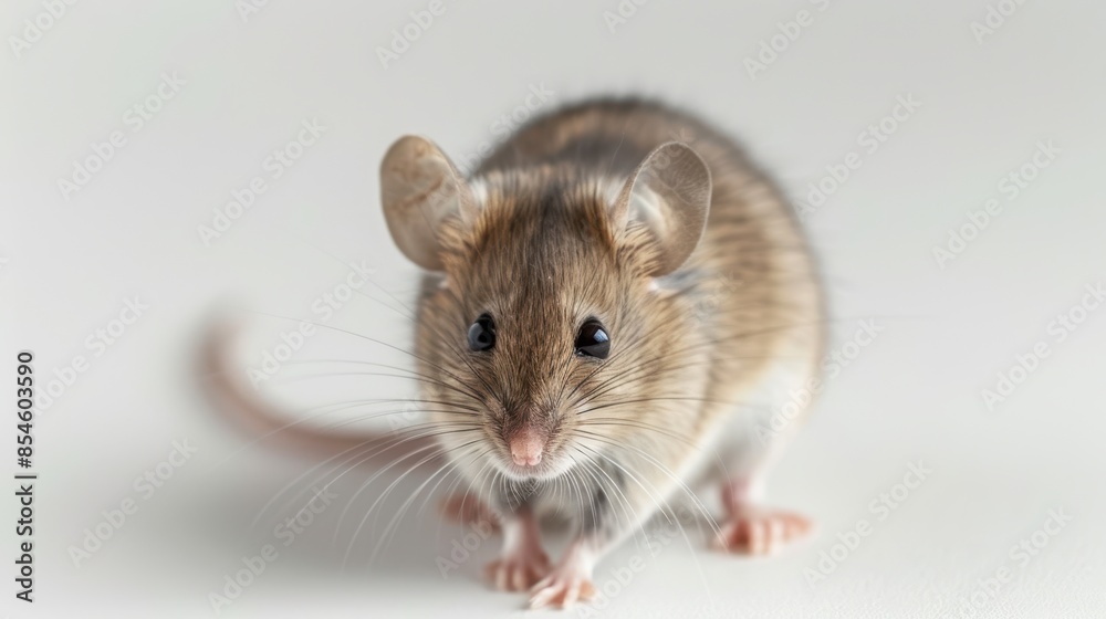 The cute mouse closeup The cute mouse closeup