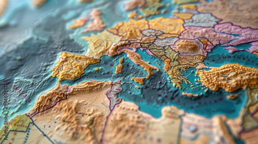 Detailed international shipping map highlighting major sea routes ports and trade corridors across the globe